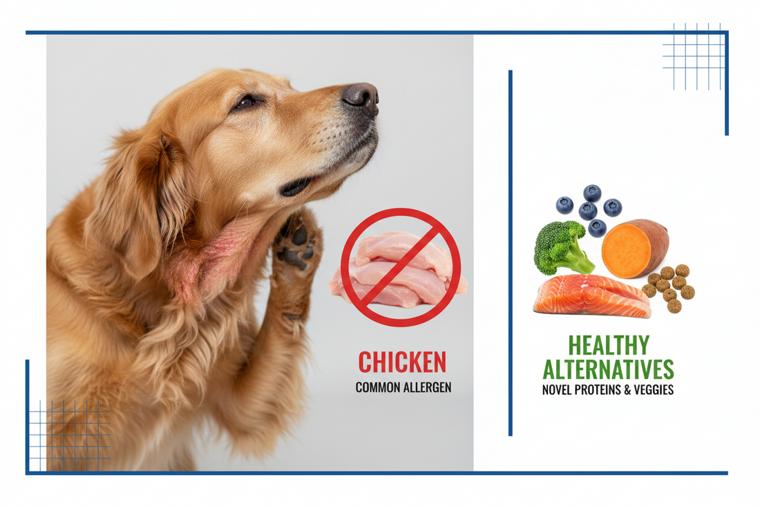 Mein Hund verträgt kein Huhn – oder doch? Die Wahrheit über Futterallergien & Unverträglichkeiten