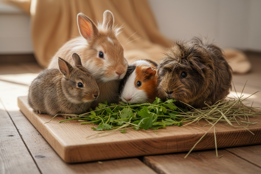Kaninchen, Meerschweinchen & Nager richtig ernähren – was sie wirklich brauchen