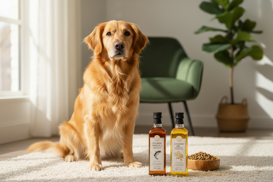 Omega-3 für Hunde – warum Lachsöl & Leinöl unverzichtbar sind