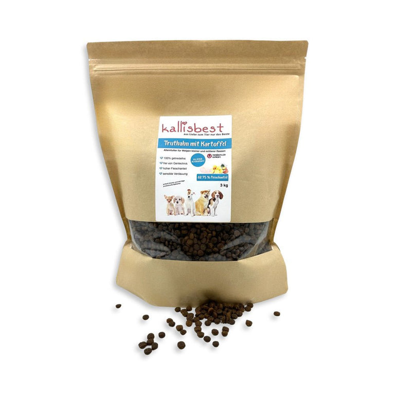 Truthahn mit Kartoffel für Welpen - Kallisbest
