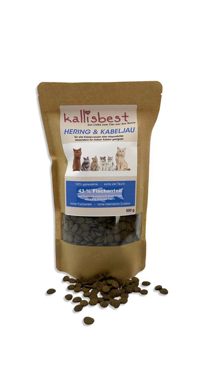 Hering & Kabeljau, für Katzen aller Altersstufen - Kallisbest