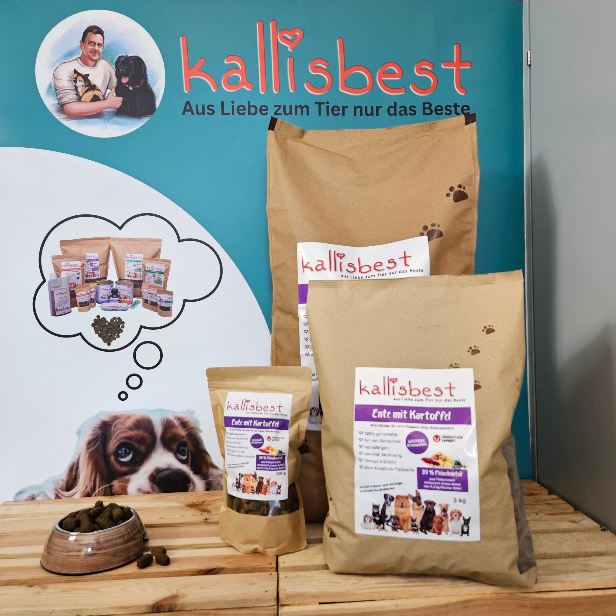 Ente mit Kartoffel große Kroketten - Kallisbest