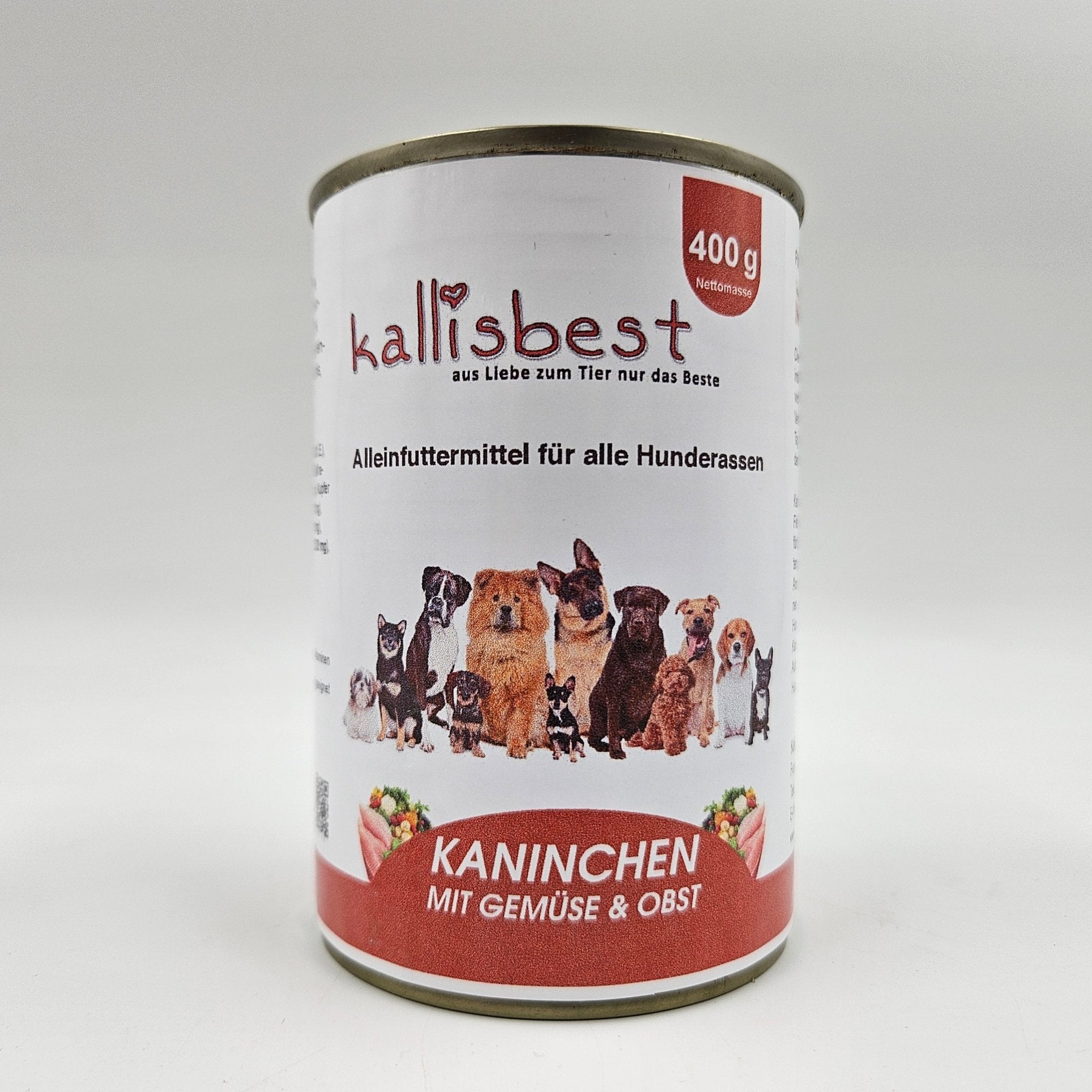 Kaninchenfleisch mit Gemüse & Obst - Kallisbest