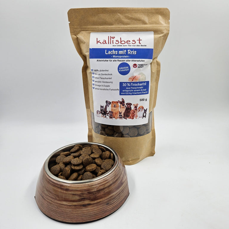 Lachs mit Reis GROSSE Kroketten MONOPROTEIN - Kallisbest