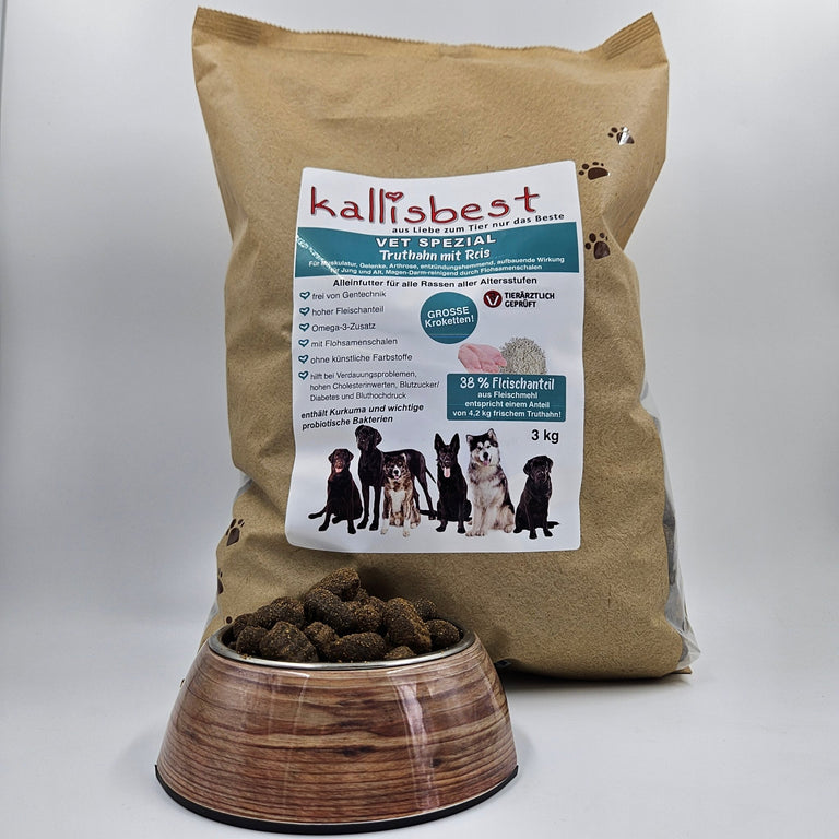 VET Spezial Truthahn & Reis große Kroketten Neu ! - Kallisbest