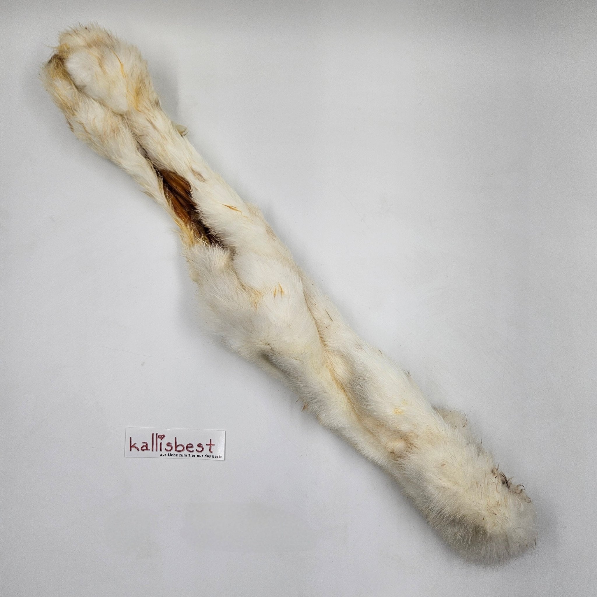 Kaninchenhautstangen, mit und ohne Fell - Kallisbest
