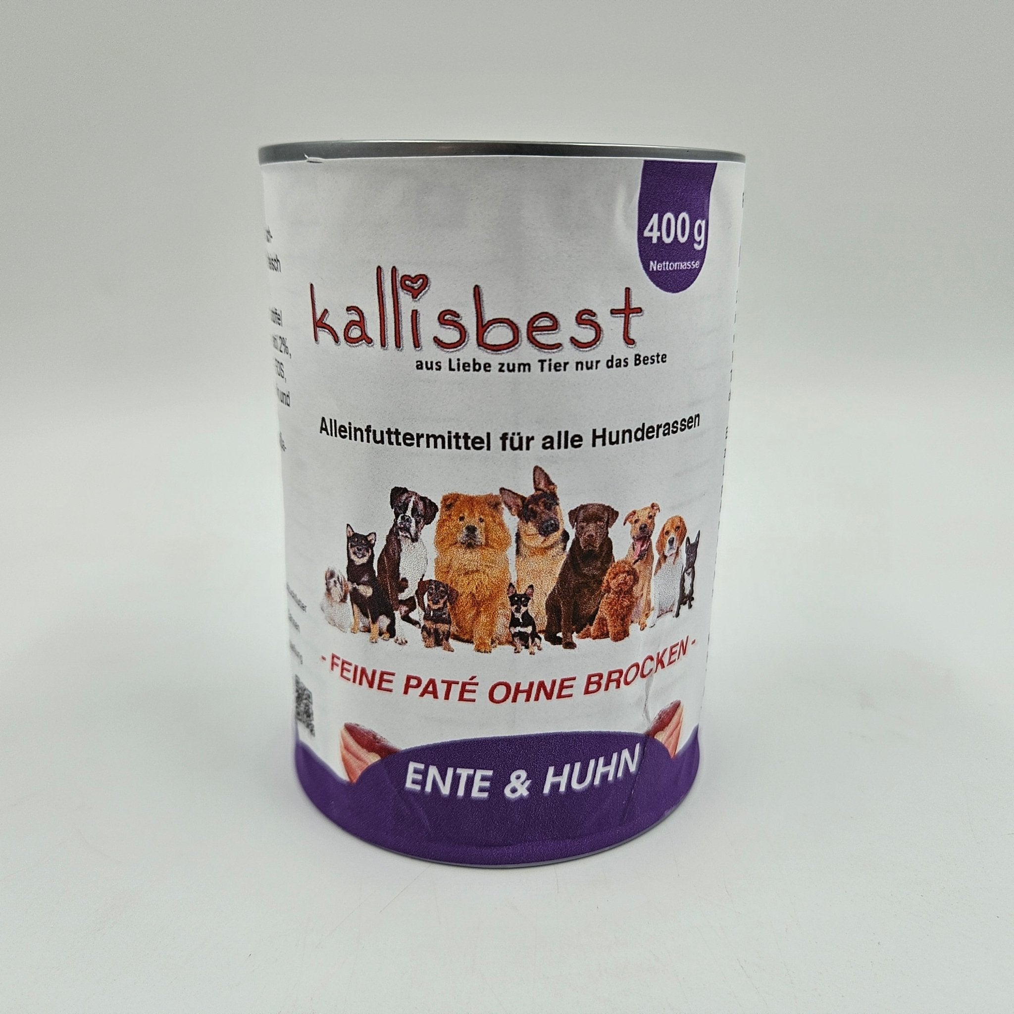 Ente & Huhn feine Pate ohne Brocken - Kallisbest