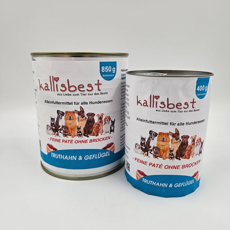 Truthahn & Geflügel feine Pate ohne Brocken - Kallisbest