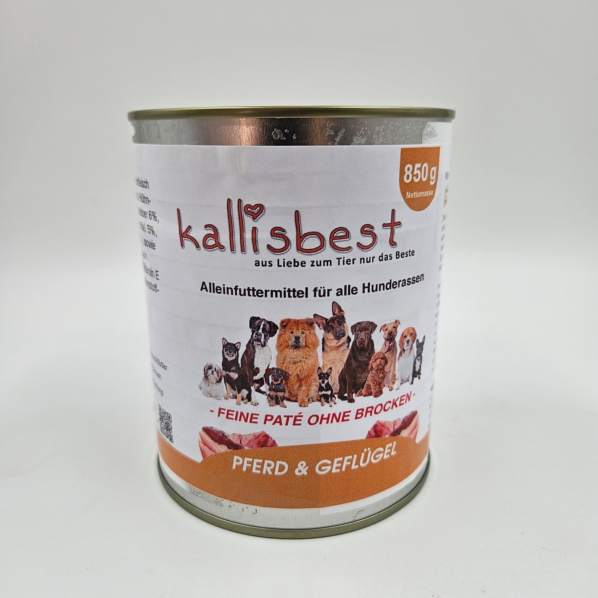 Pferd & Geflügel feine Pate ohne Brocken - Kallisbest