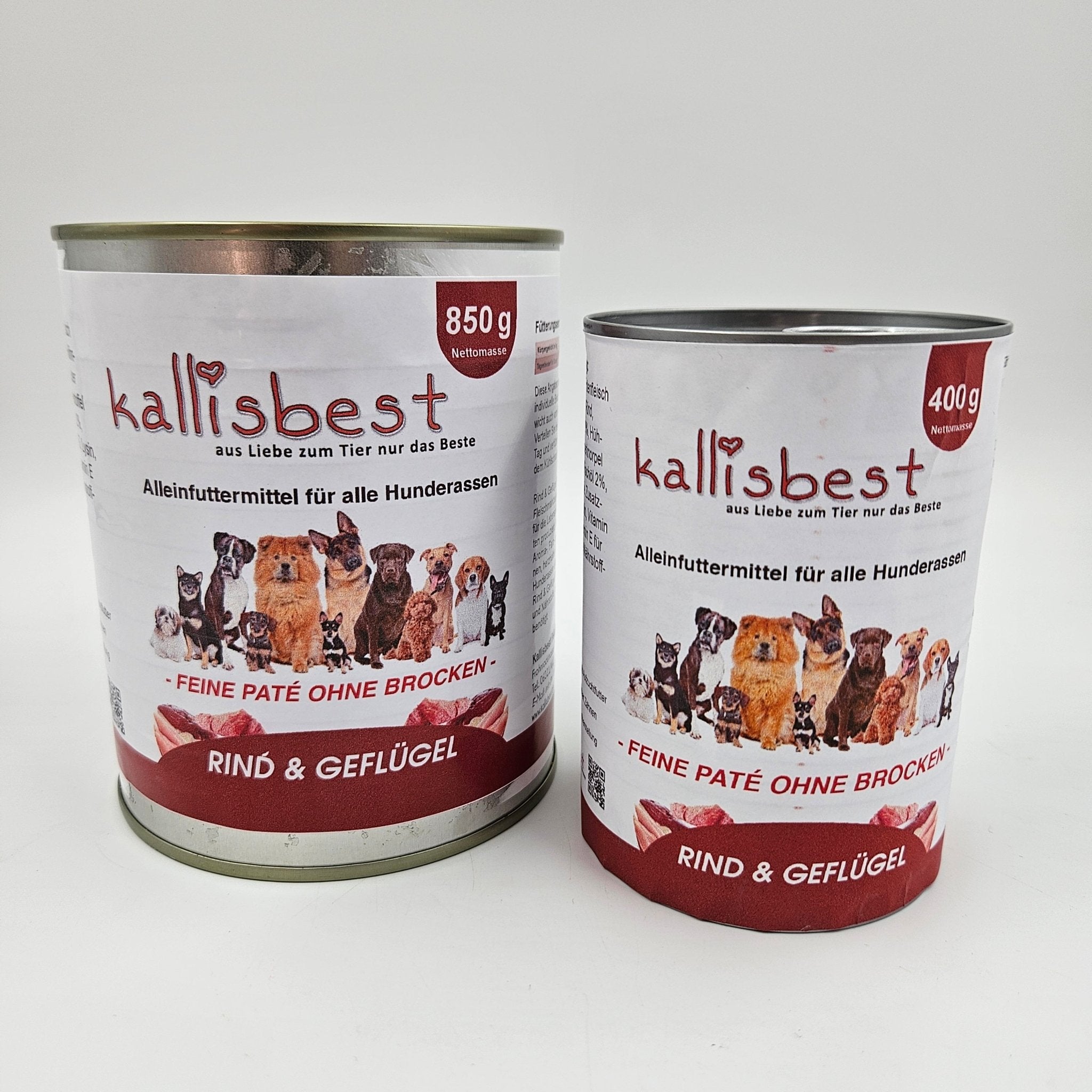 Rind & Geflügel feine Pate ohne Brocken - Kallisbest