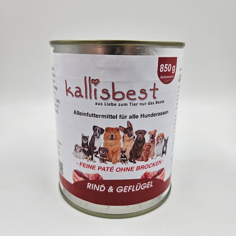 Rind & Geflügel feine Pate ohne Brocken - Kallisbest