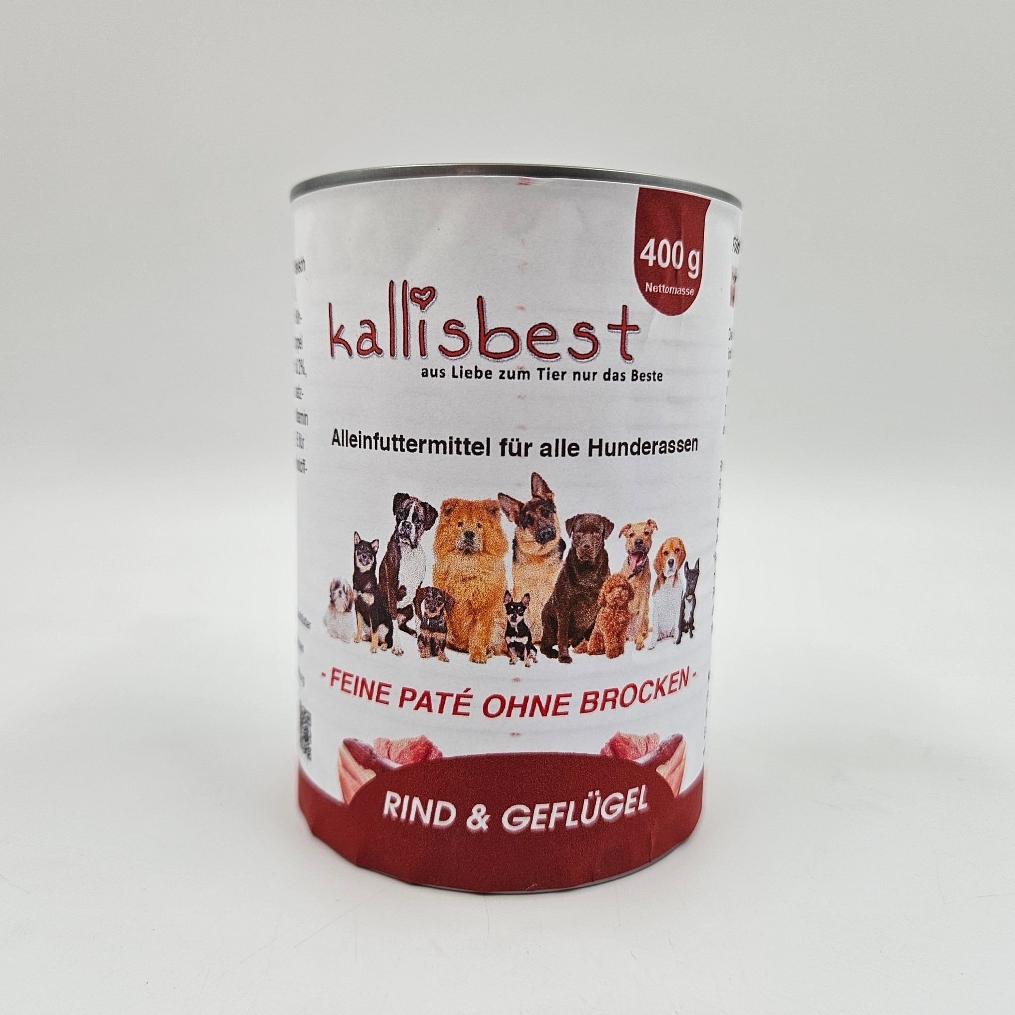 Rind & Geflügel feine Pate ohne Brocken - Kallisbest