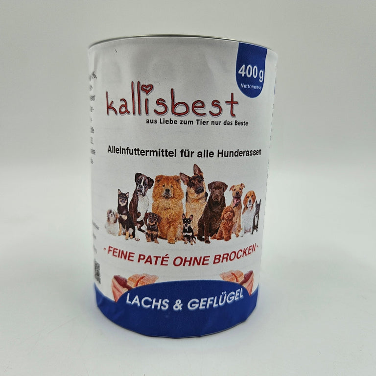 Lachs & Geflügel feine Pate ohne Brocken - Kallisbest