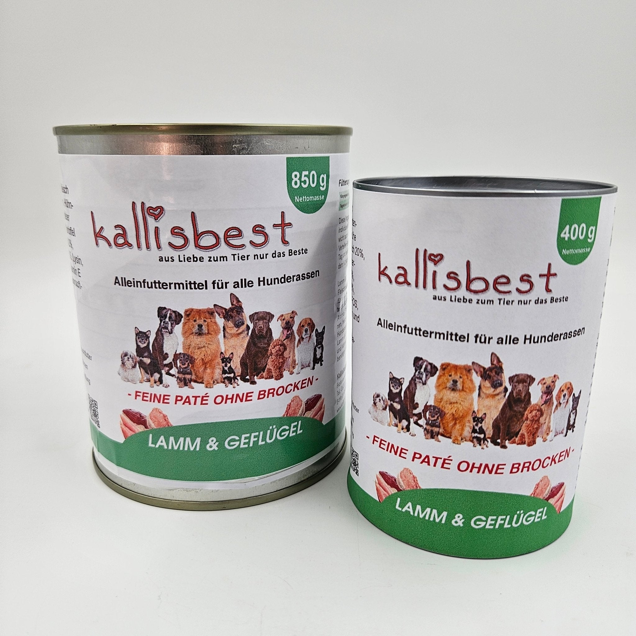 Lamm & Geflügel feine Pate ohne Brocken - Kallisbest