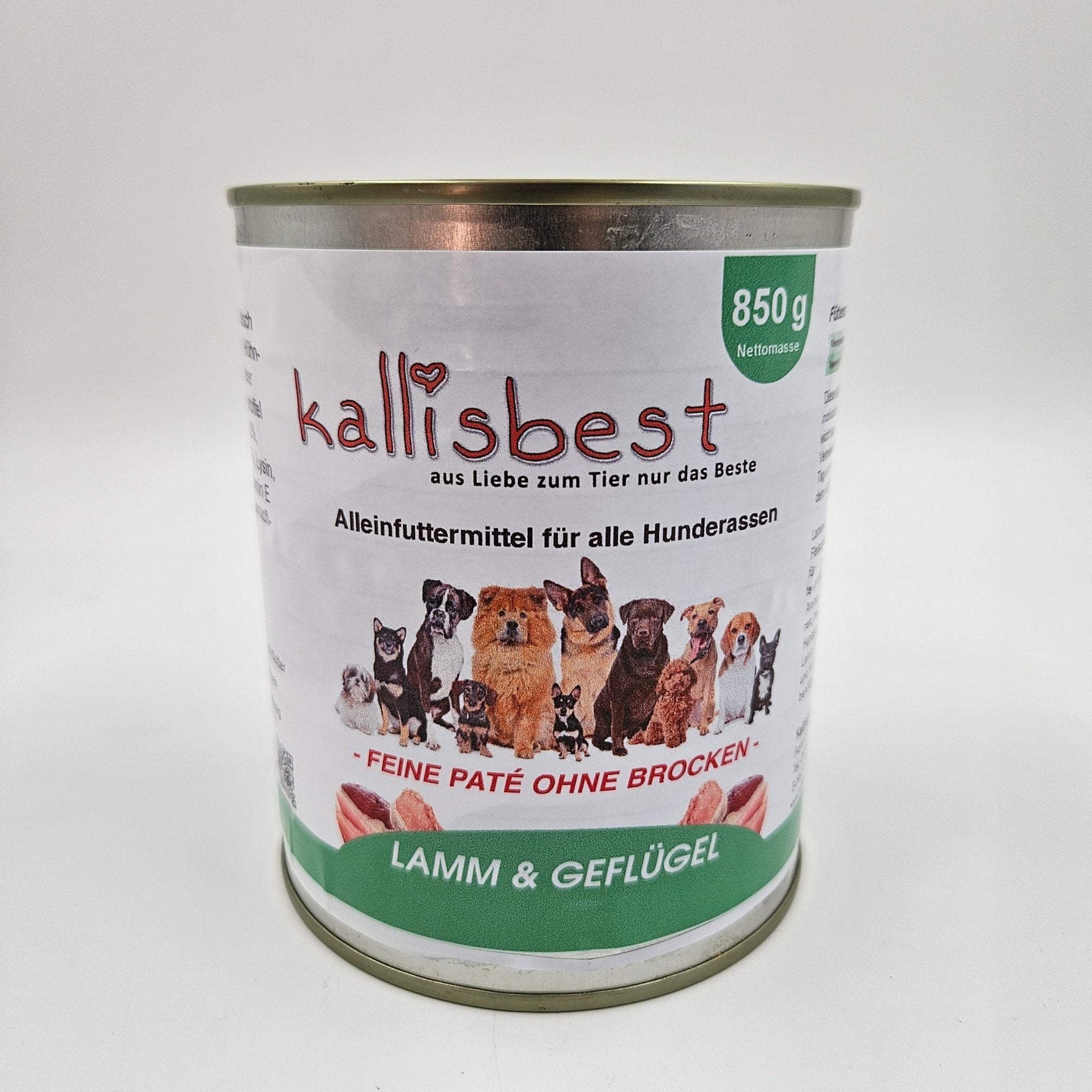Lamm & Geflügel feine Pate ohne Brocken - Kallisbest