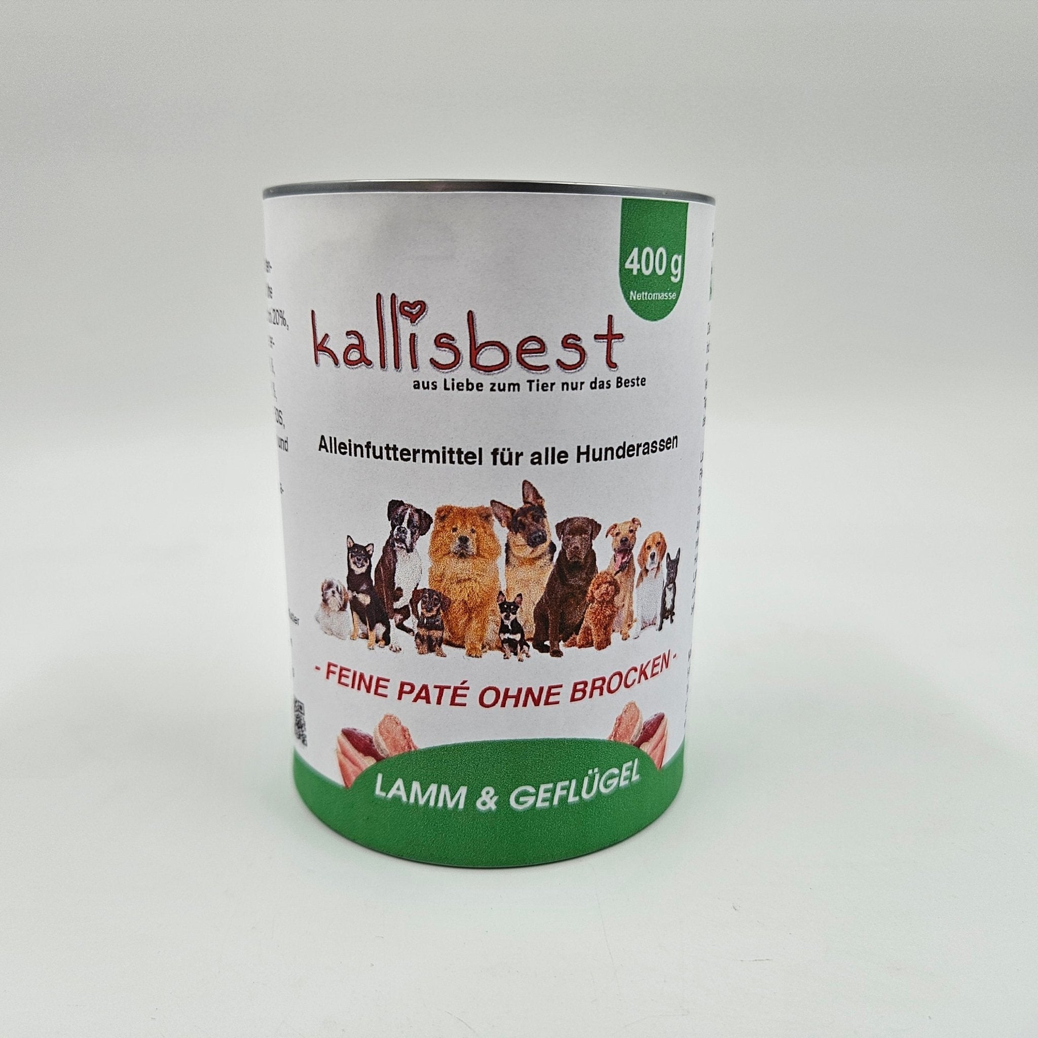 Lamm & Geflügel feine Pate ohne Brocken - Kallisbest