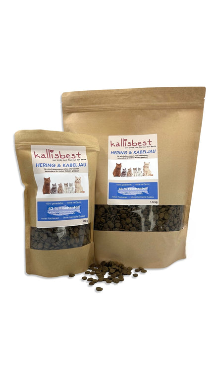 Hering & Kabeljau, für Katzen aller Altersstufen - Kallisbest