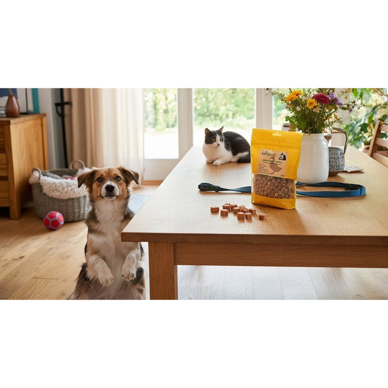 Entenfleischwürfel  für Hunde & Katzen 200g