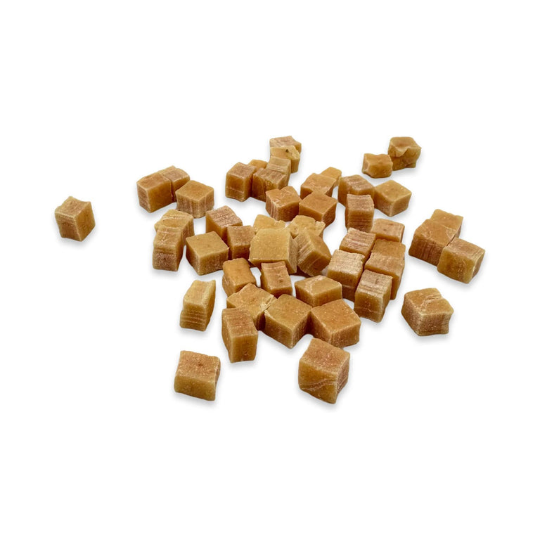 Hühnchenfleischwürfel in 200g Packung, getreidefreies Ergänzungsfutter für Hunde und Katzen von Kallisbest.