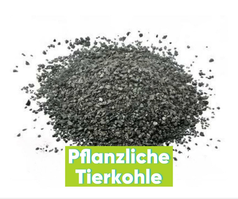 Pflanzenkohle zur Entgiftung für alle Tiere 70g Beutel ( Reine Kohle in Pulverform) Aktivkohle - Kallisbest