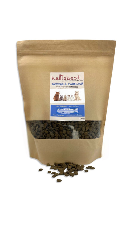 Hering & Kabeljau, für Katzen aller Altersstufen - Kallisbest