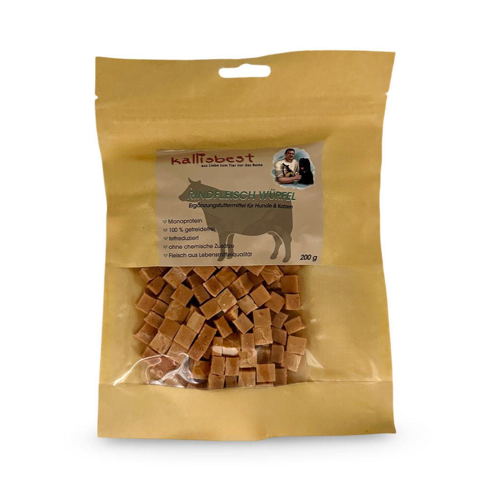 Rindfleischwürfel Soft Getreidefrei 200g - Kallisbest