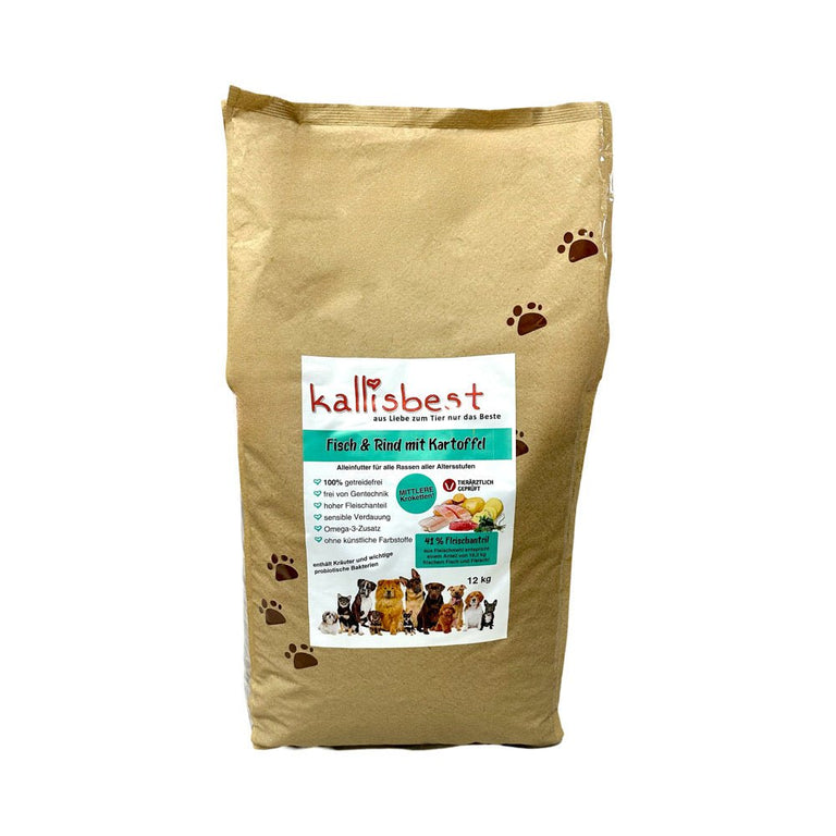 Fisch & Rind mit Kartoffel mittlere Kroketten - Kallisbest