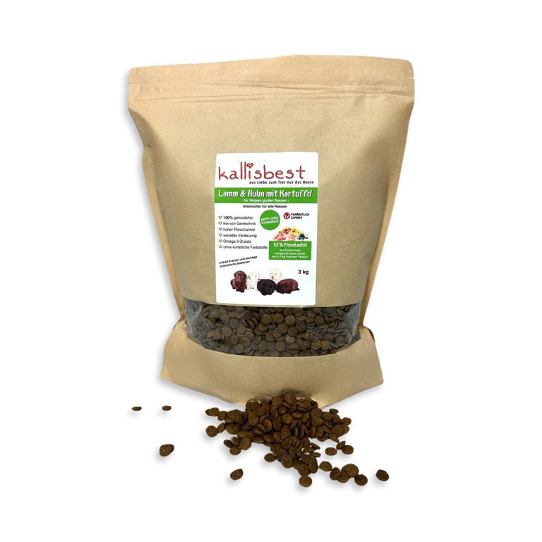 Lamm & Huhn mit Kartoffel für Welpen & Junior - Kallisbest