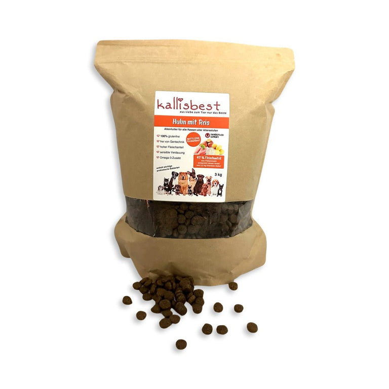 Huhn mit Reis Medium Kroketten - Kallisbest