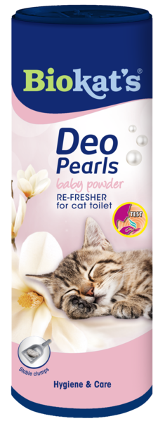 Biokat's Deo Pearls Baby Powder Katzentoiletten-Deodorant, 700 g