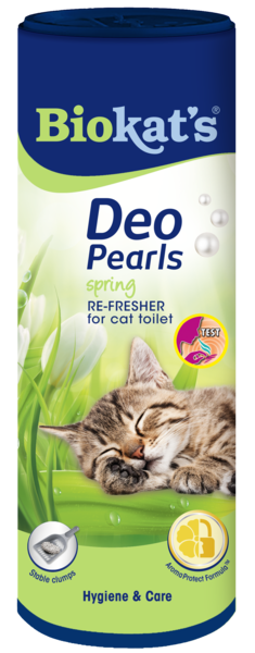 Biokat's Deo Pearls Spring Katzentoiletten-Deodorant, 700 g