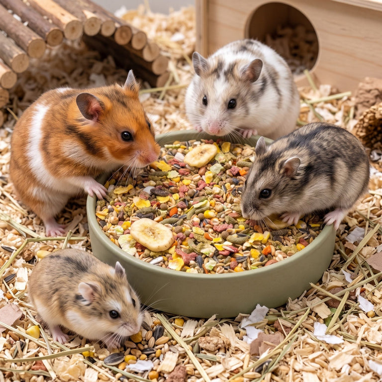 Bunter Nager-Mix für (Zwerg-)Hamster, Rennmäuse und Mäuse