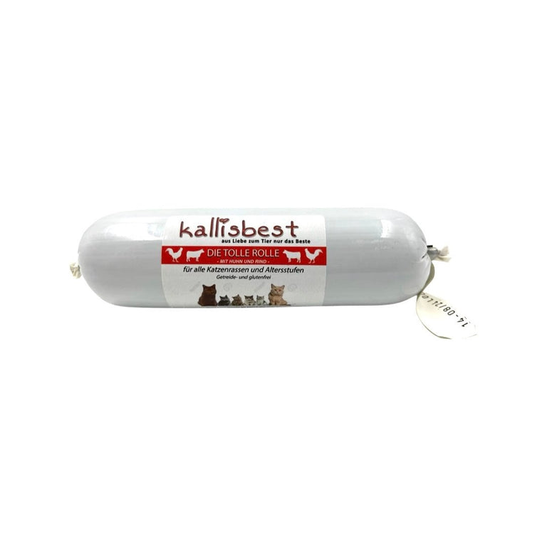 DIE TOLLE ROLLE HUHN & RIND FÜR KATZEN - Kallisbest