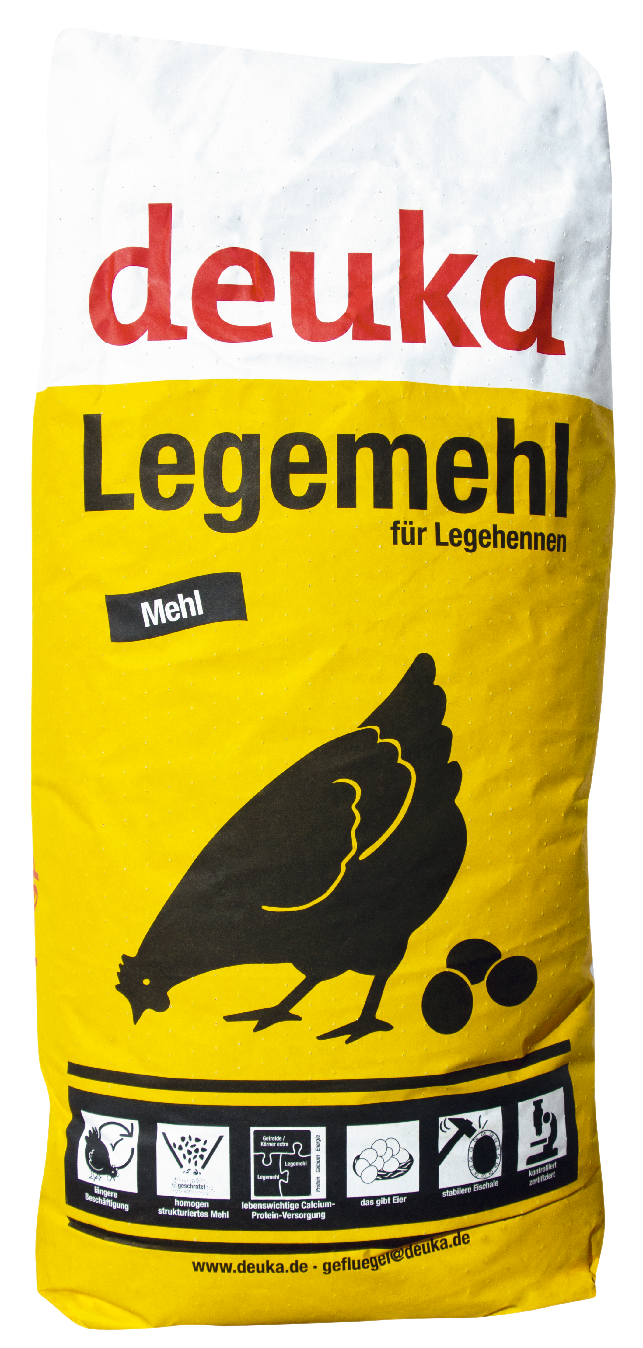 deuka Legemehl 25 kg – Ergänzungsfutter für Legehennen