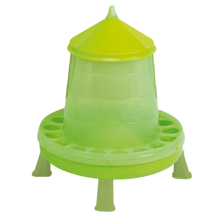Gaun Gefügel-Futterautomat mit Ständer in Limonengrün – 4 kg & 8 kg