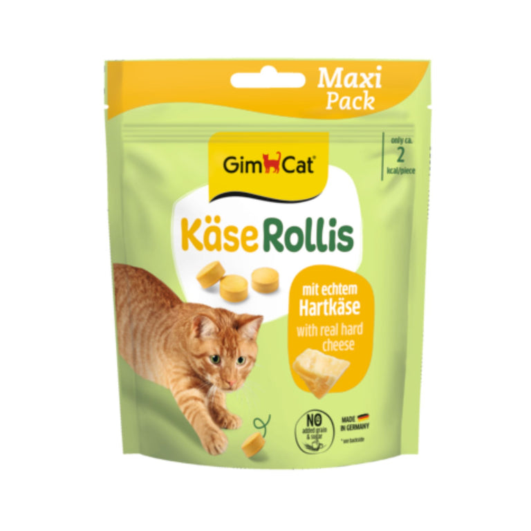 GimCat KäseRollis Katzensnack mit Hartkäse, 40-425 g