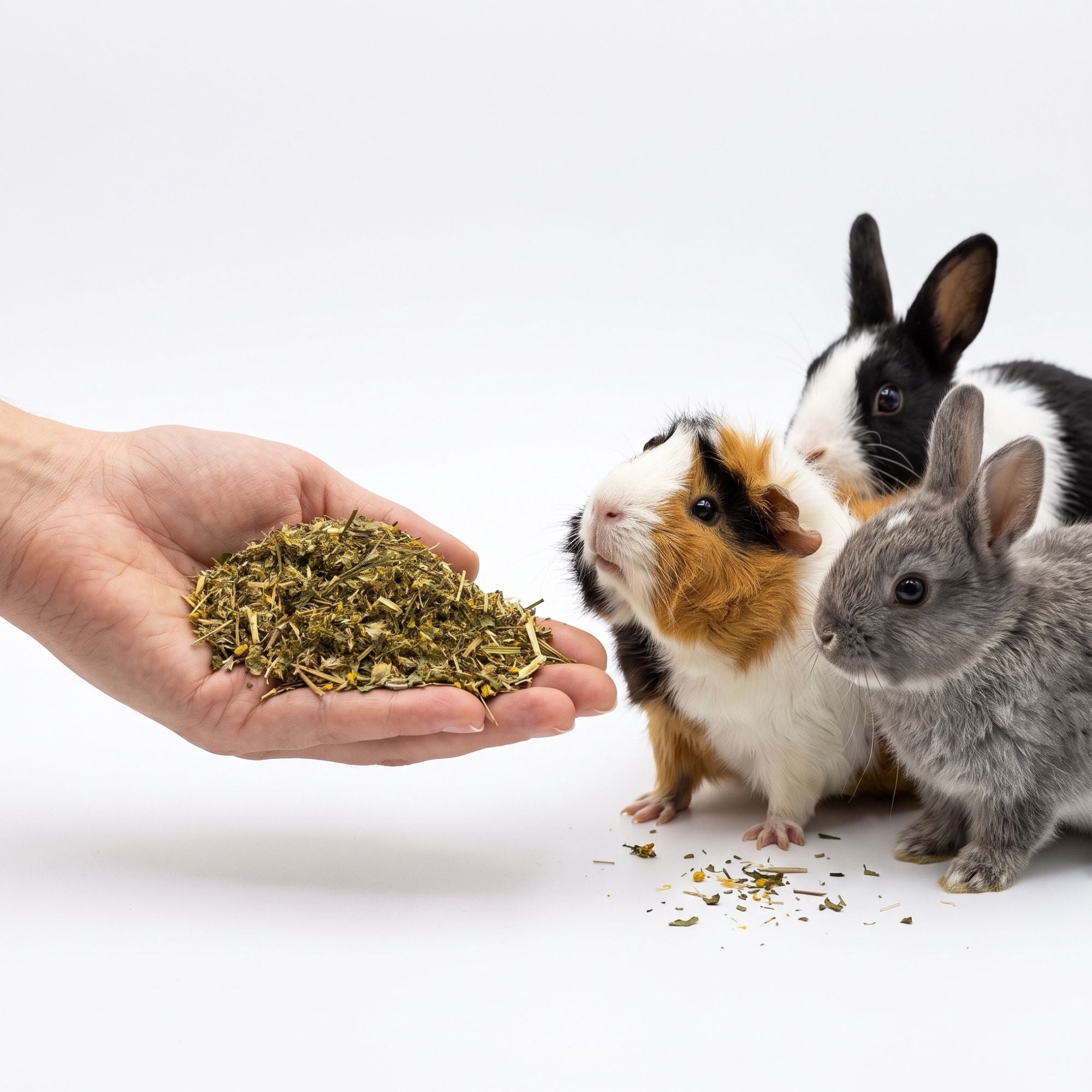 Goldrute geschnitten getrocknet – Nierenkraut für Kaninchen, Meerschweinchen & Pferde