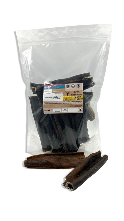 Hirschhaut, 100% natürlich und schonend getrocknet in Deutschland. 15 cm - Kallisbest