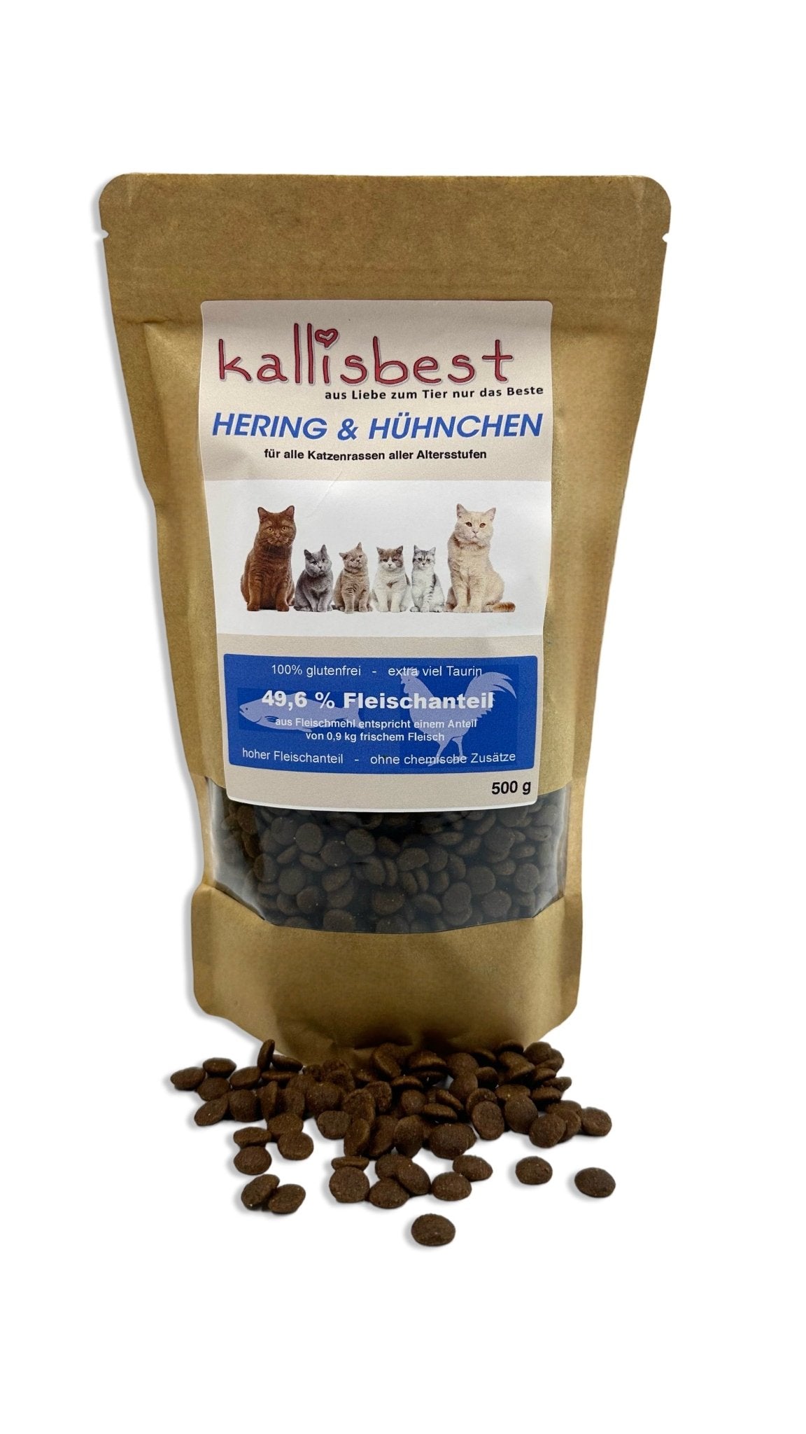 Hering & Hühnchen für Katzen unabhängig der Rasse und Altersstufe - Kallisbest