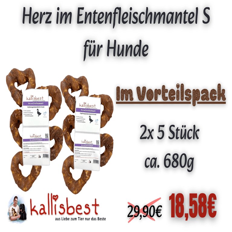 Herz im Entenfleischmantel S - Kallisbest