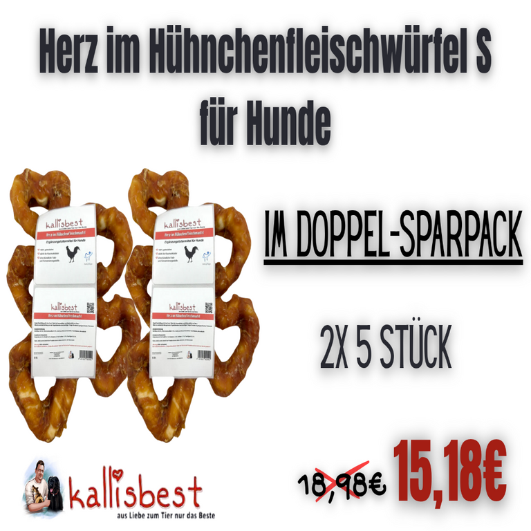 Herz im Hühnchenfleischmantel S