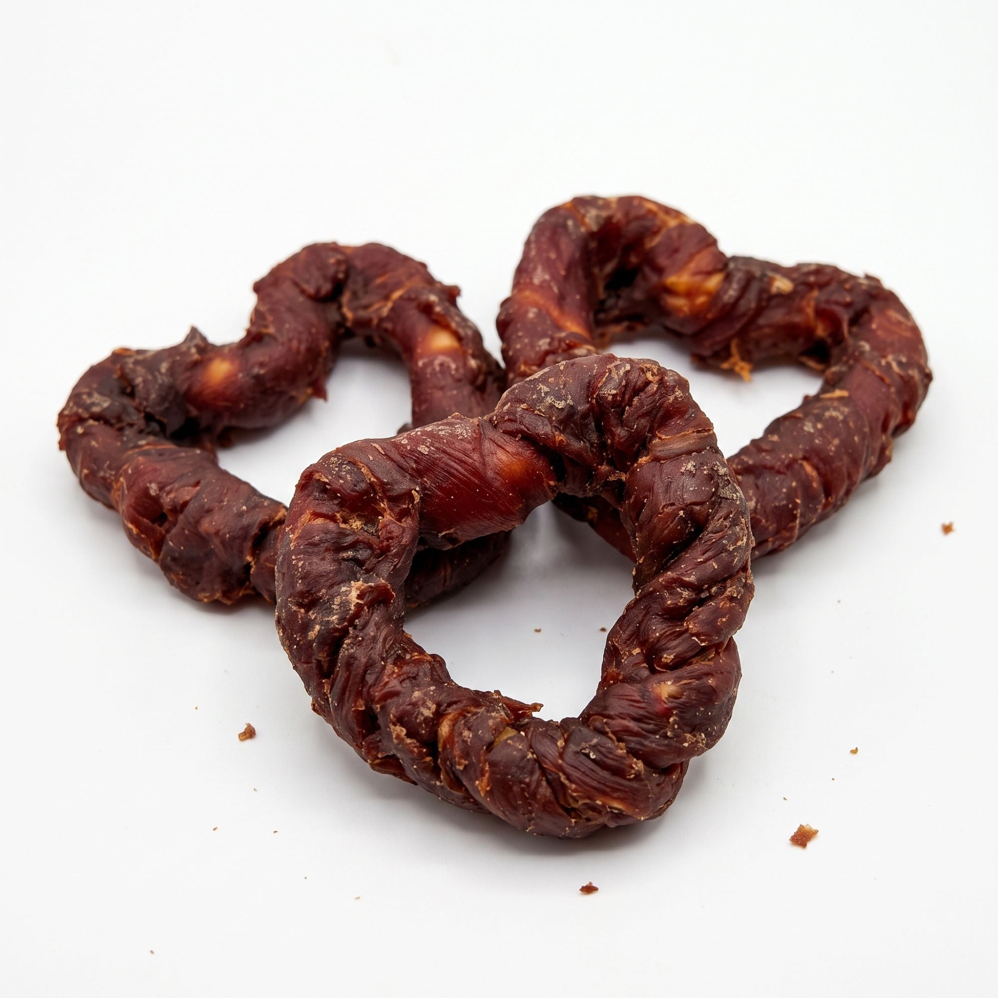 Petit coeur enveloppé de viande de canard