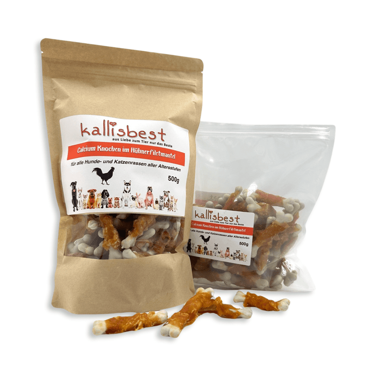 Calcium Knochen im Hühnerfiletmantel - Kallisbest