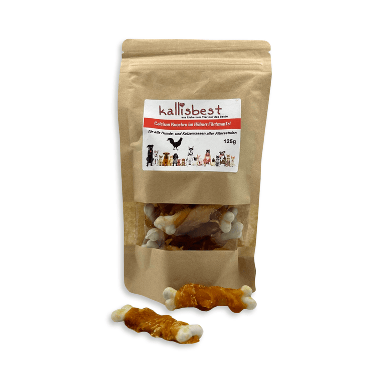 Calcium Knochen im Hühnerfiletmantel - Kallisbest