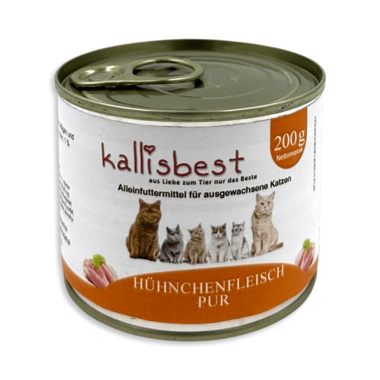 Hühnchenfleisch Pur für Katzen - Kallisbest