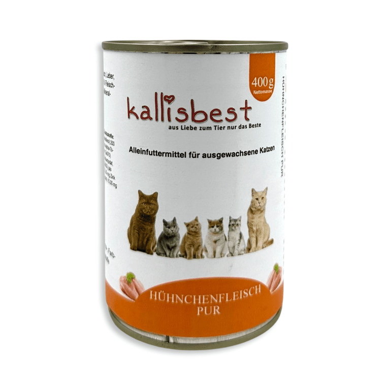 Hühnchenfleisch Pur für Katzen - Kallisbest