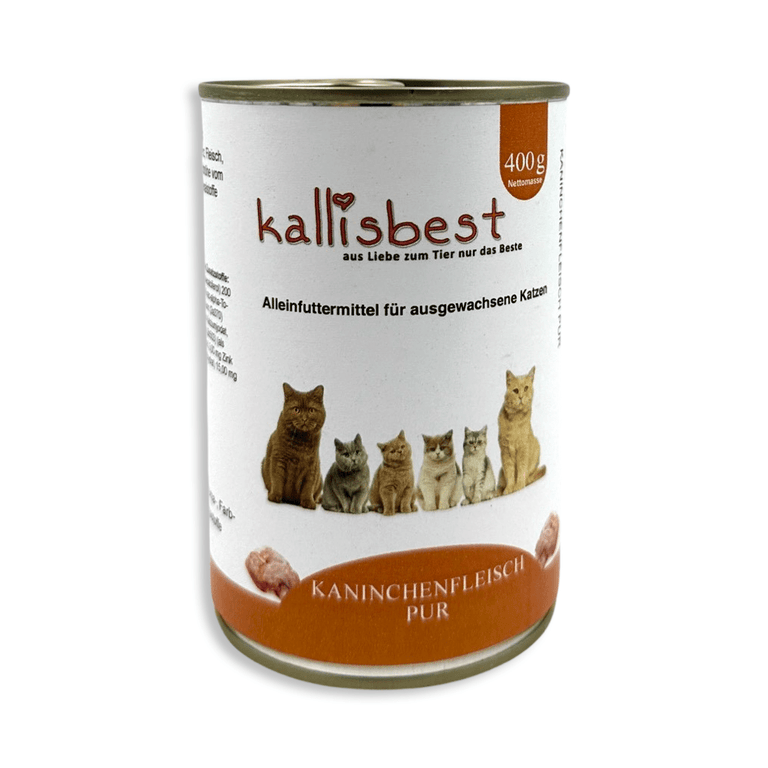 Kaninchen pur für alle Katzen 200g - Kallisbest