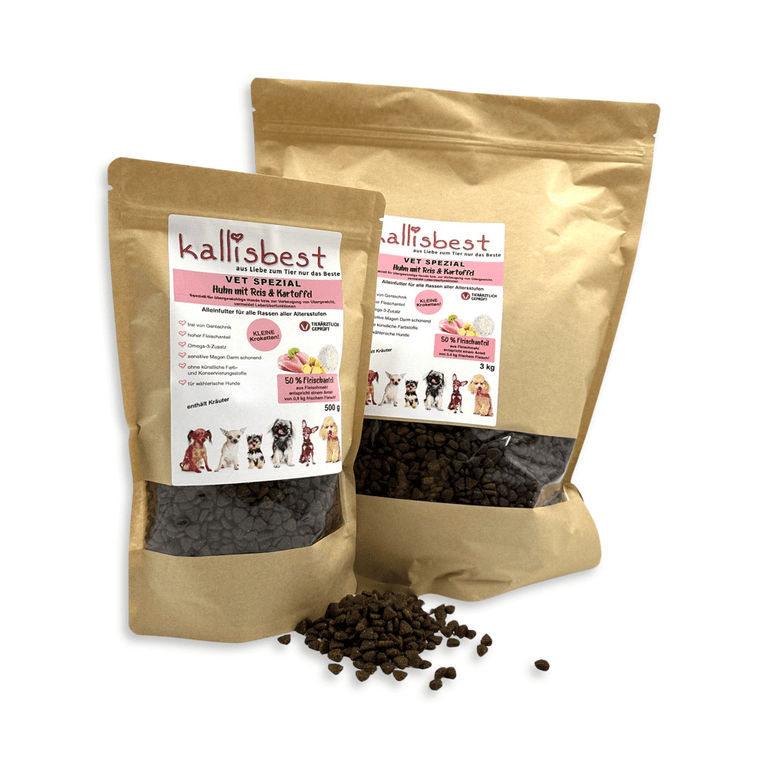 VET Spezial Huhn mit Reis & Kartfoffel Mini Rassen - Kallisbest