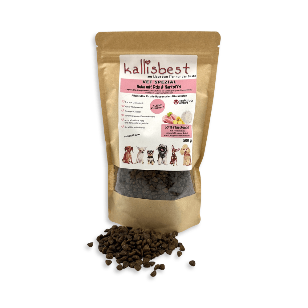 VET Spezial Huhn mit Reis & Kartfoffel Mini Rassen - Kallisbest