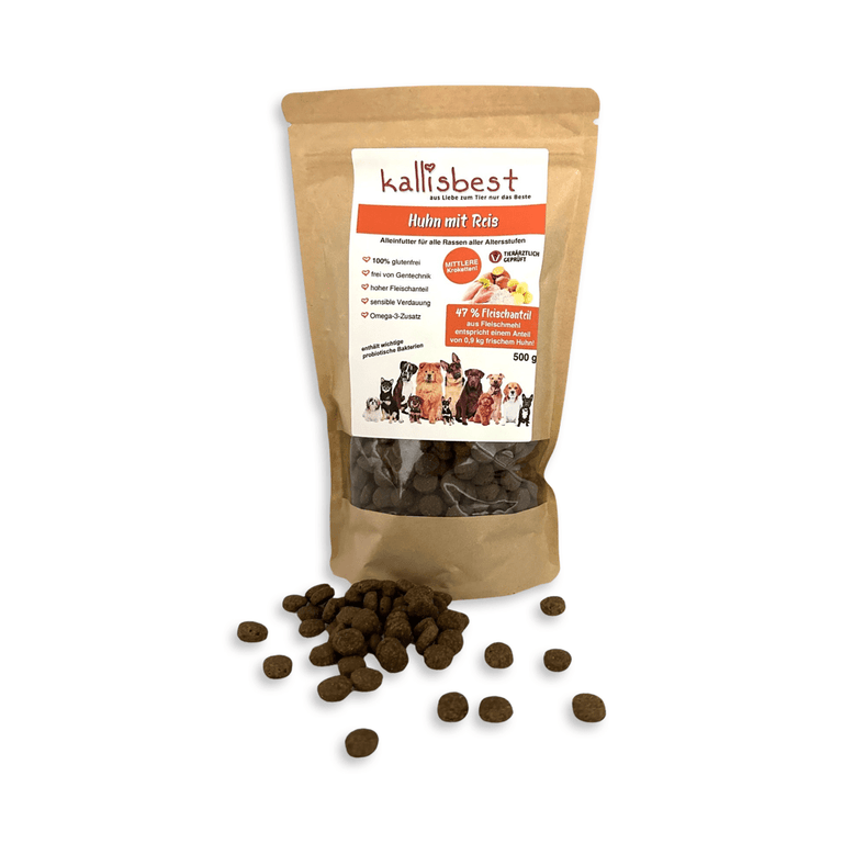 Huhn mit Reis Medium Kroketten - Kallisbest